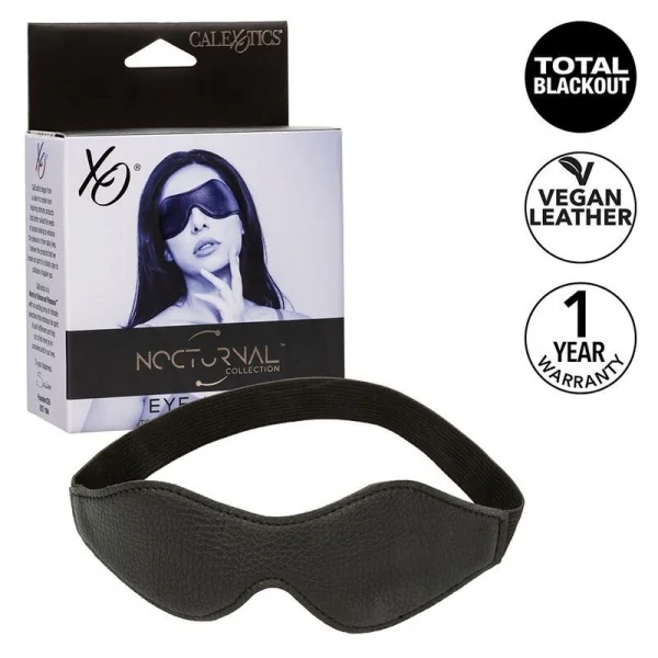 Nocturnal Augenmaske Pvc Leder Schwarz von Calexotics kaufen | Fesselliebe