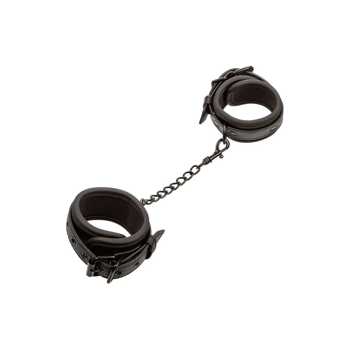 Nocturnal Leder Handgelenk Manschetten Verstellbar Schwarz von Calexotics kaufen | Fesselliebe