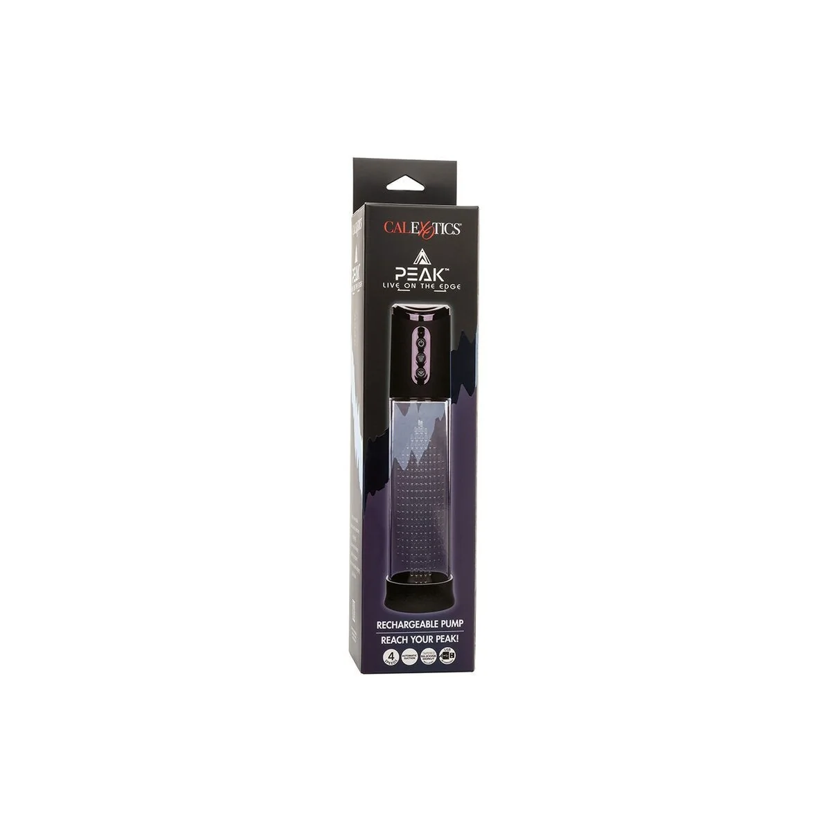 Peak Saugpumpe 4 Geschwindigkeiten Schwarz von Calexotics kaufen | Fesselliebe