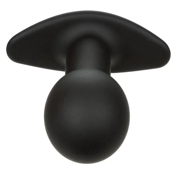 Rock Bottom Anal Plug 10 Vibrationen Silikon Schwarz von Calexotics kaufen | Fesselliebe