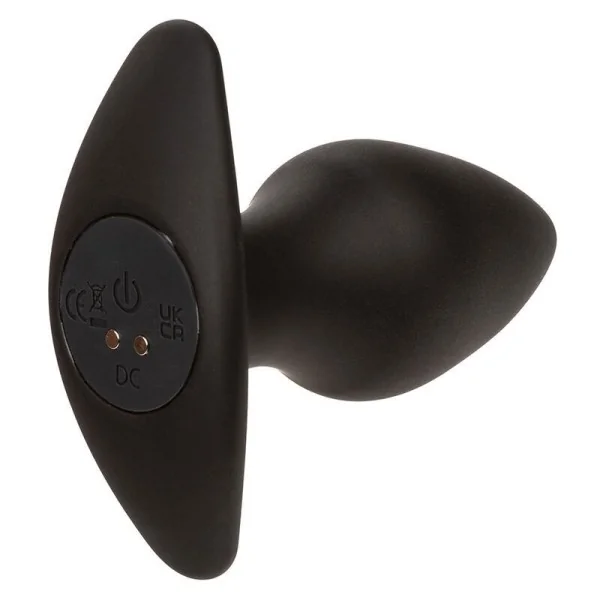 Rock Bottom Perfect Anal Plug 10 Vibrationen Silikon Schwarz von Calexotics kaufen | Fesselliebe