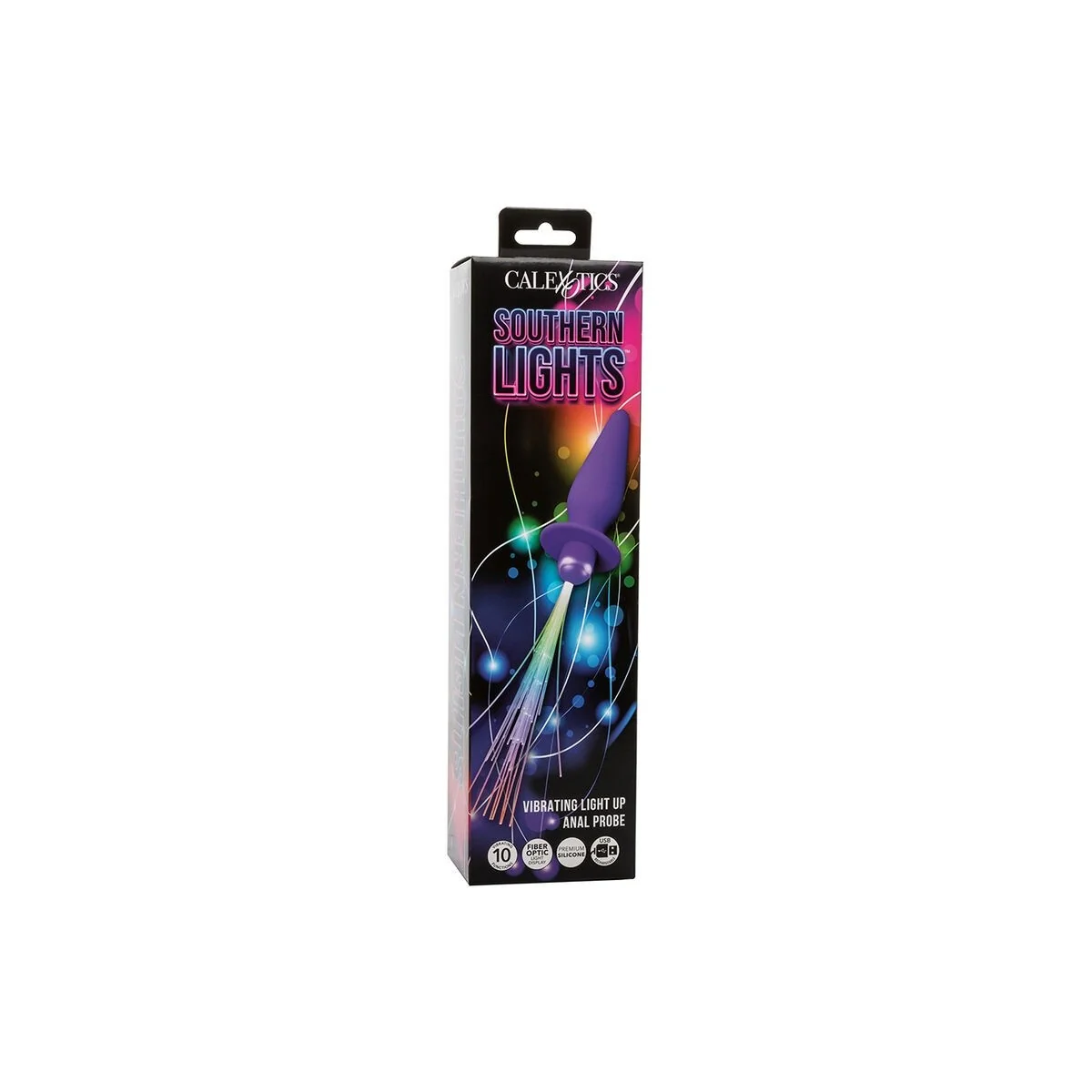 Southern Lights Light Up Leuchtende Analstecker 10 Vibrationen Silikon Lila von Calexotics kaufen | Fesselliebe