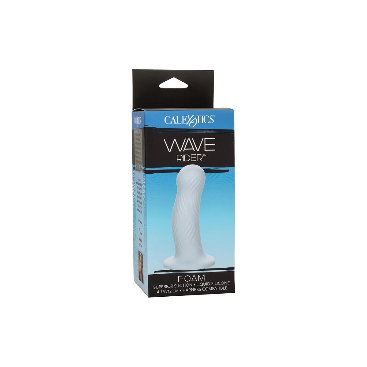 Wave Rider Schaumstoff-Analplug Blau von Calexotics kaufen | Fesselliebe
