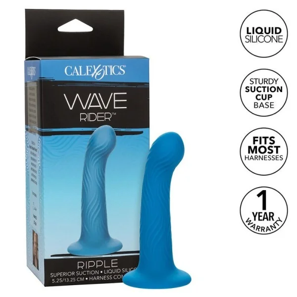 Wave Rider Ripple Analstecker Blau von Calexotics kaufen | Fesselliebe
