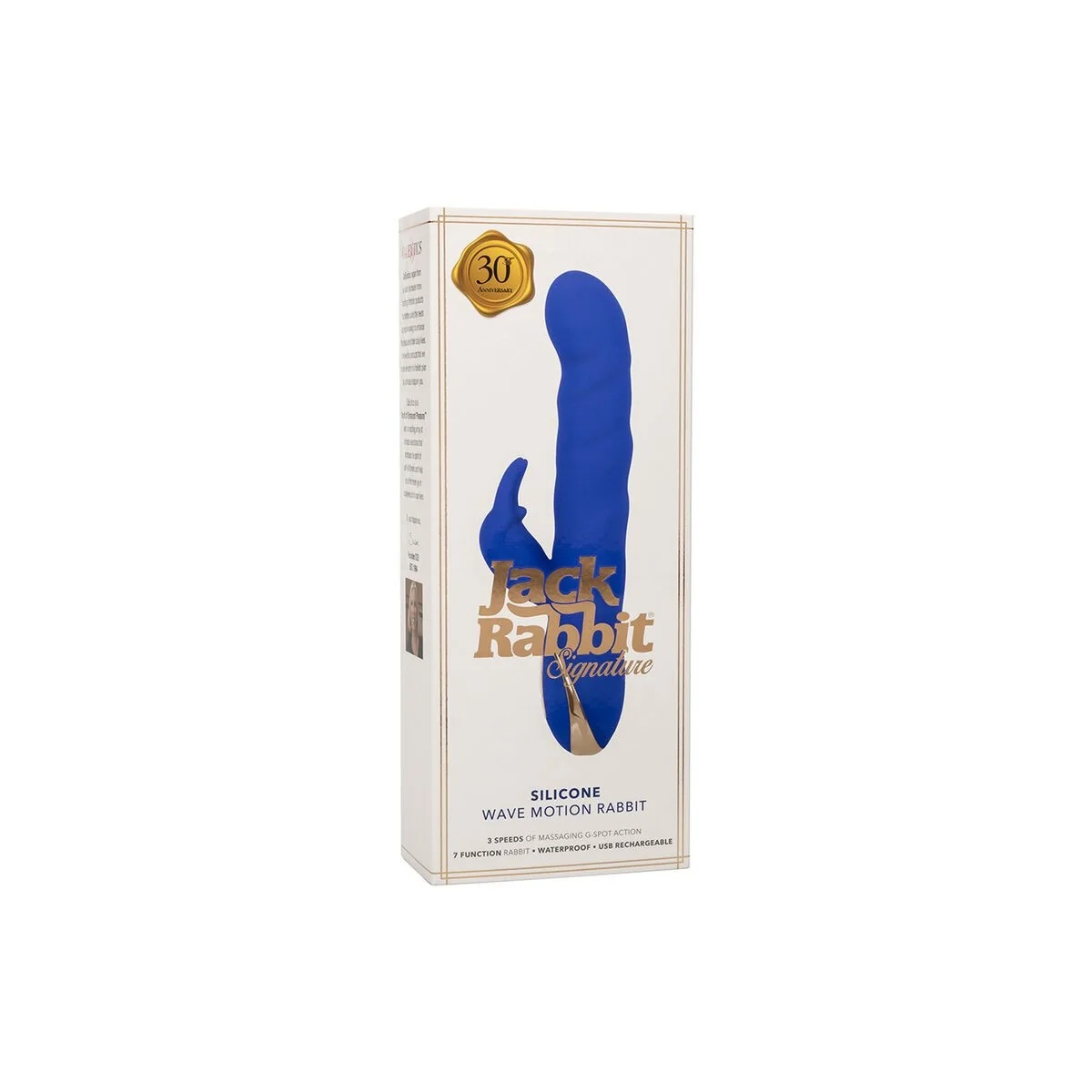 Jack Rabbit Vibrator Wellenbewegung Blau von Calexotics kaufen | Fesselliebe