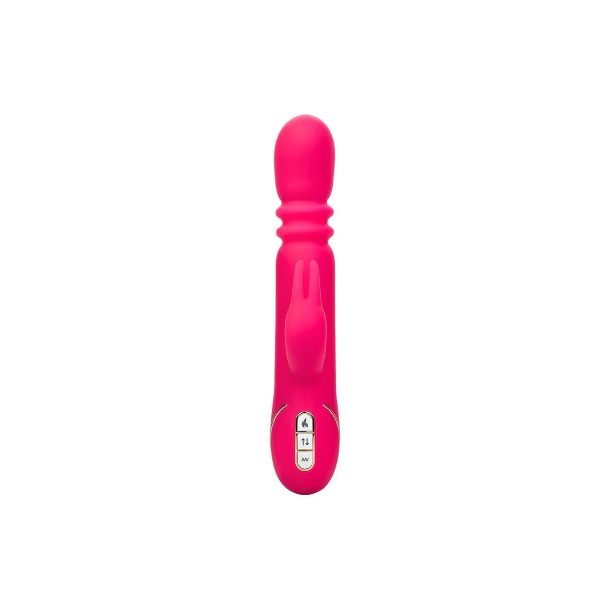 Jack Fantasy Dreifach Beheizter Vibrator Rabbit Rosa von Calexotics kaufen | Fesselliebe
