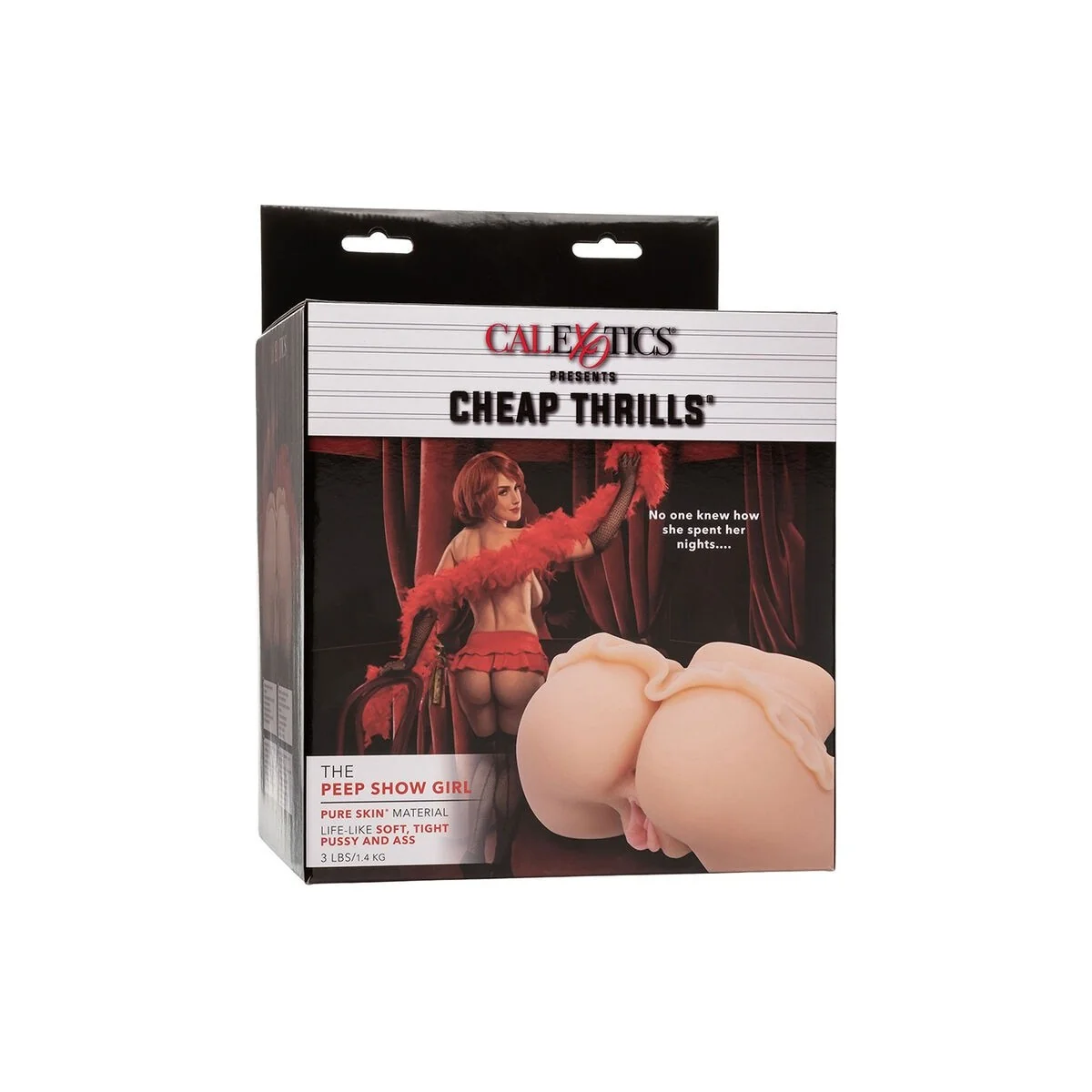 The Peep Show Girl Doppelt realistischer Masturbator, Fleisch von Calexotics kaufen | Fesselliebe