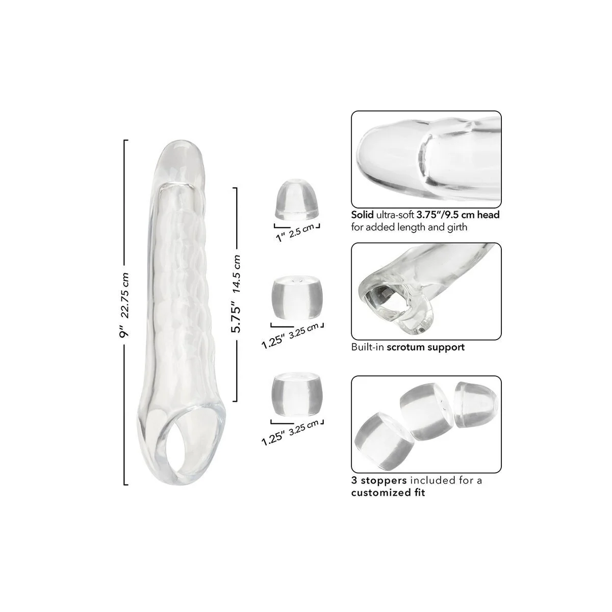 Maxx Penis Extender Einstellbar Klar von Calexotics kaufen | Fesselliebe