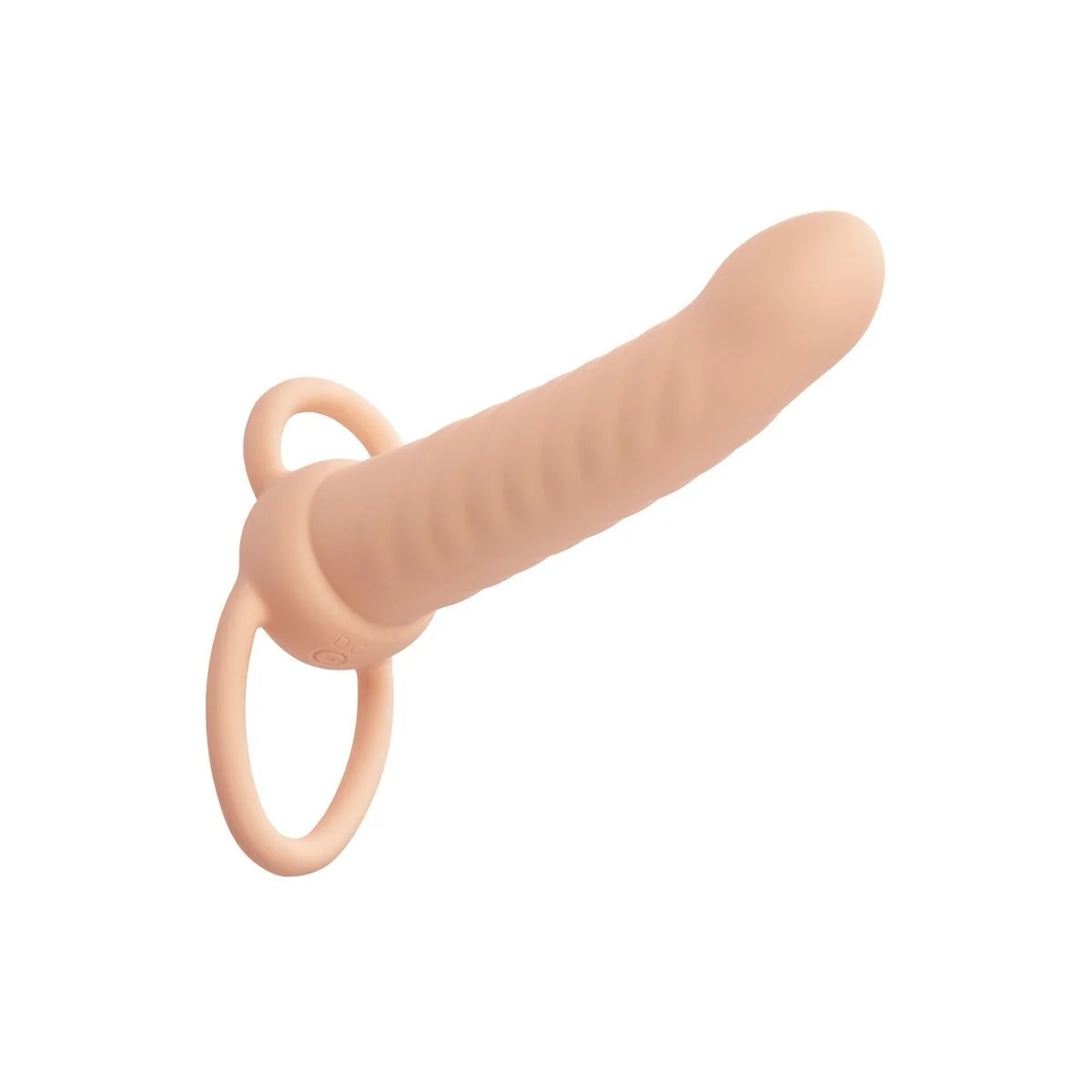 Maxx Ribbed Dual Penetrator 10 Vibrationen Fleisch von Calexotics kaufen | Fesselliebe