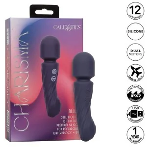 Charisma Allure Massager Doppelmotor 12 Funktionen 17,25 cm X 4,5 cm Lila von Calexotics kaufen | Fesselliebe