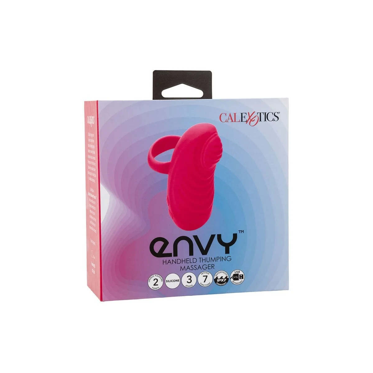 Envy Handmassager mit Rollball, 7 Vibrationen, Rosa von Calexotics kaufen | Fesselliebe