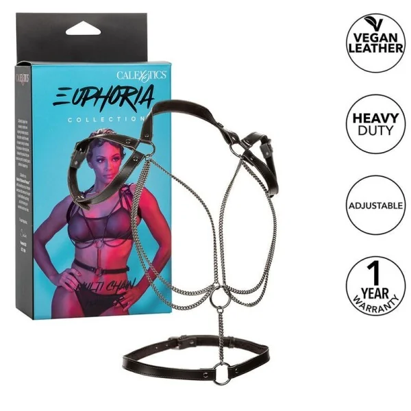 Euphoria Multichain Halter Harness Premium von Calexotics kaufen | Fesselliebe
