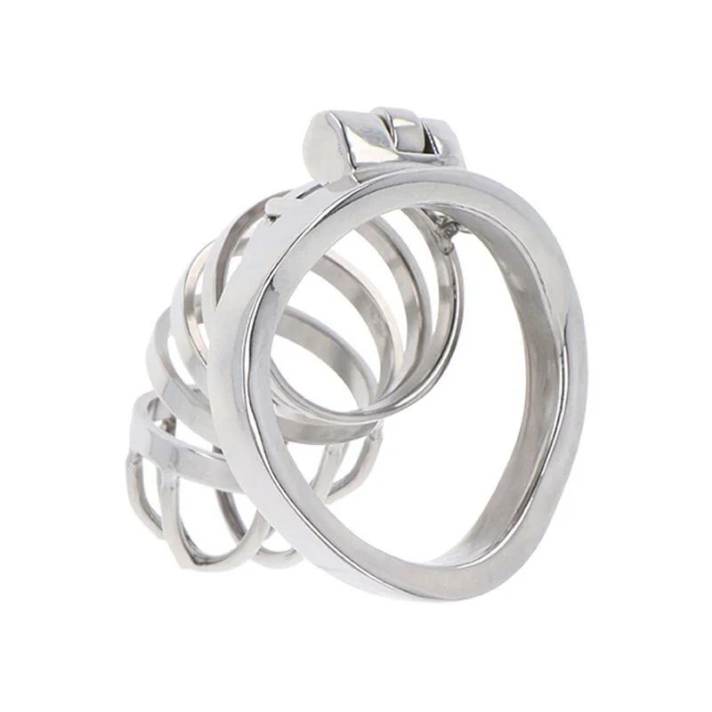 Extreme Keuschheitspumpenkäfig aus Metall von Hidden Desire kaufen | Fesselliebe 2