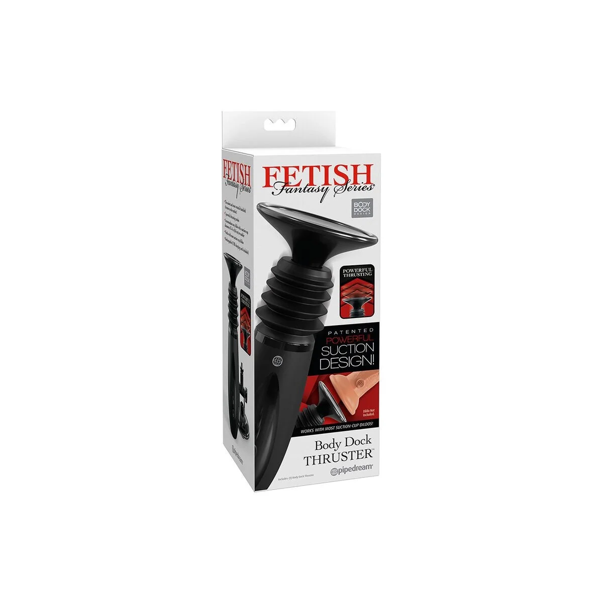 Body Dock Thruster Dildoklemme mit 7 Push-Modi Schwarz von Fetish Fantasy Series kaufen | Fesselliebe