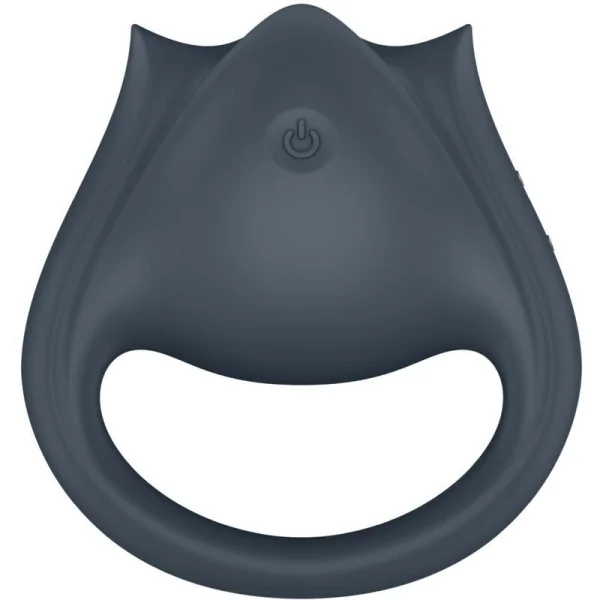 Perfect Pair 2 Multivibrator 2 in 1 Penisring und Fingerstimulator Grau von Satisfyer Partner kaufen | Fesselliebe