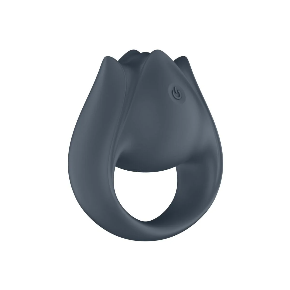 Perfect Pair 2 Multivibrator 2 in 1 Penisring und Fingerstimulator Grau von Satisfyer Partner kaufen | Fesselliebe