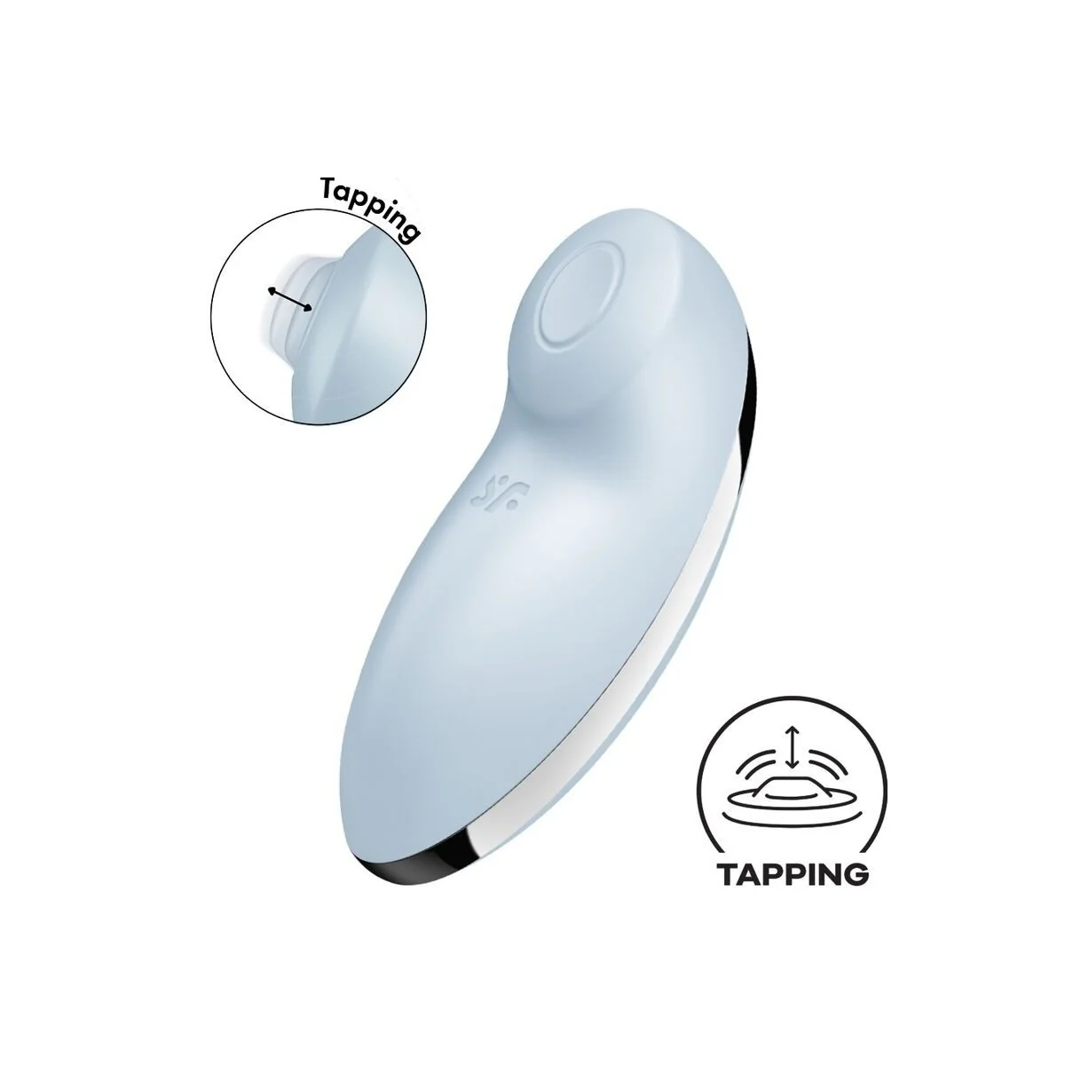 Tap & Climax 2 Vibrator & Stimulator Blau von Satisfyer Vibrator kaufen | Fesselliebe