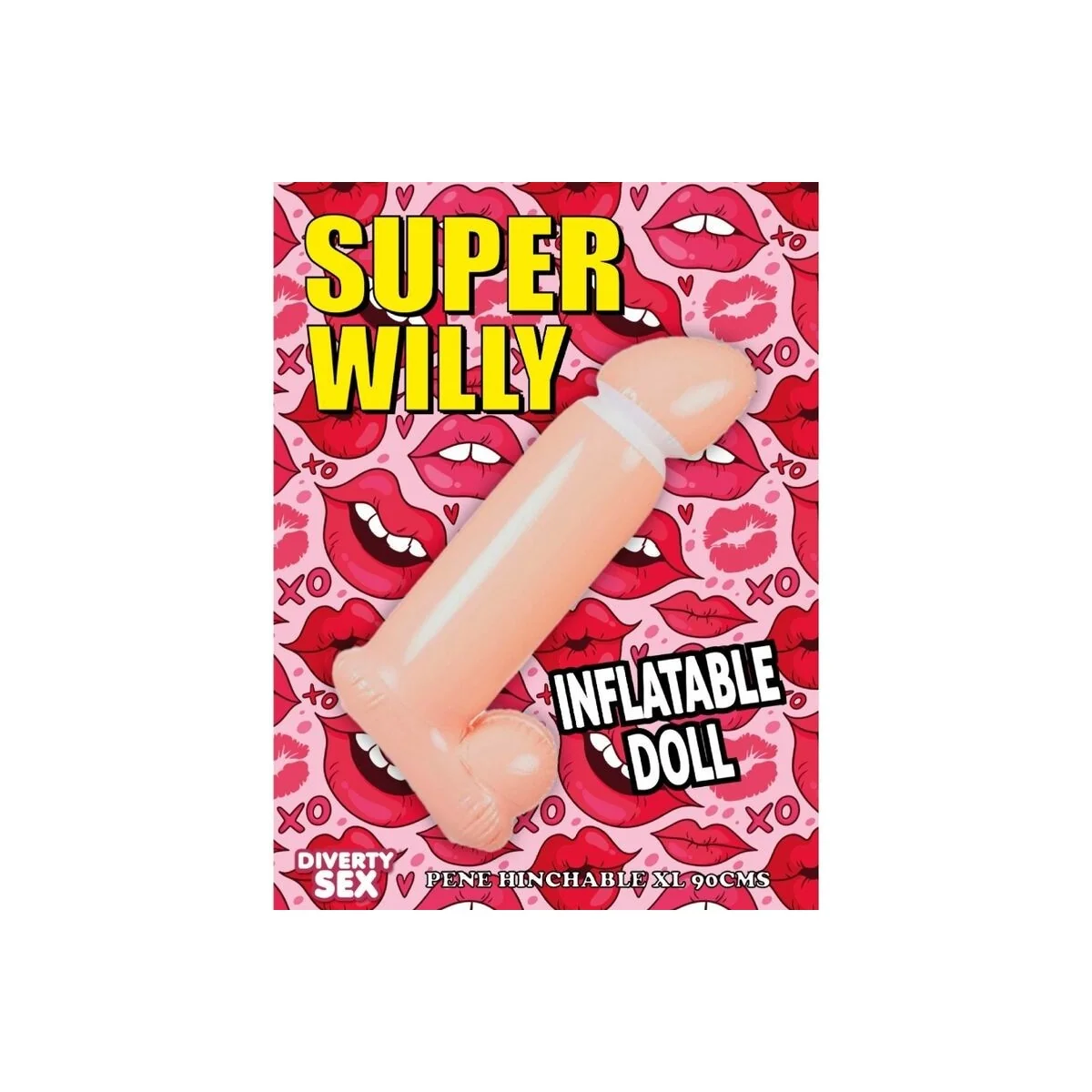 Aufblasbarer Penis 100 cm von Diablo Picante kaufen | Fesselliebe