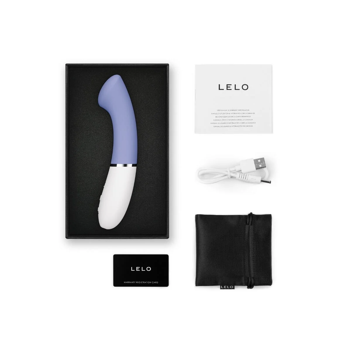 Gigi™ 3 G-Spot-Vibrator Blau von Lelo kaufen | Fesselliebe