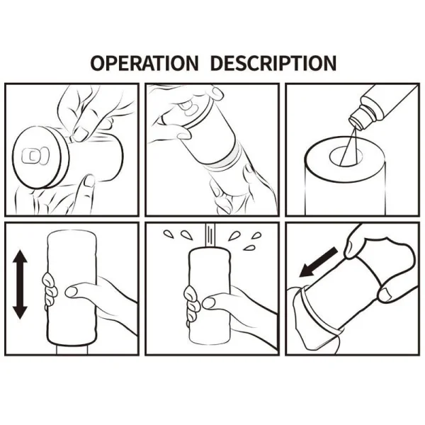 Männlicher Masturbator, Modell 1 von Pretty Love Flirtation kaufen | Fesselliebe