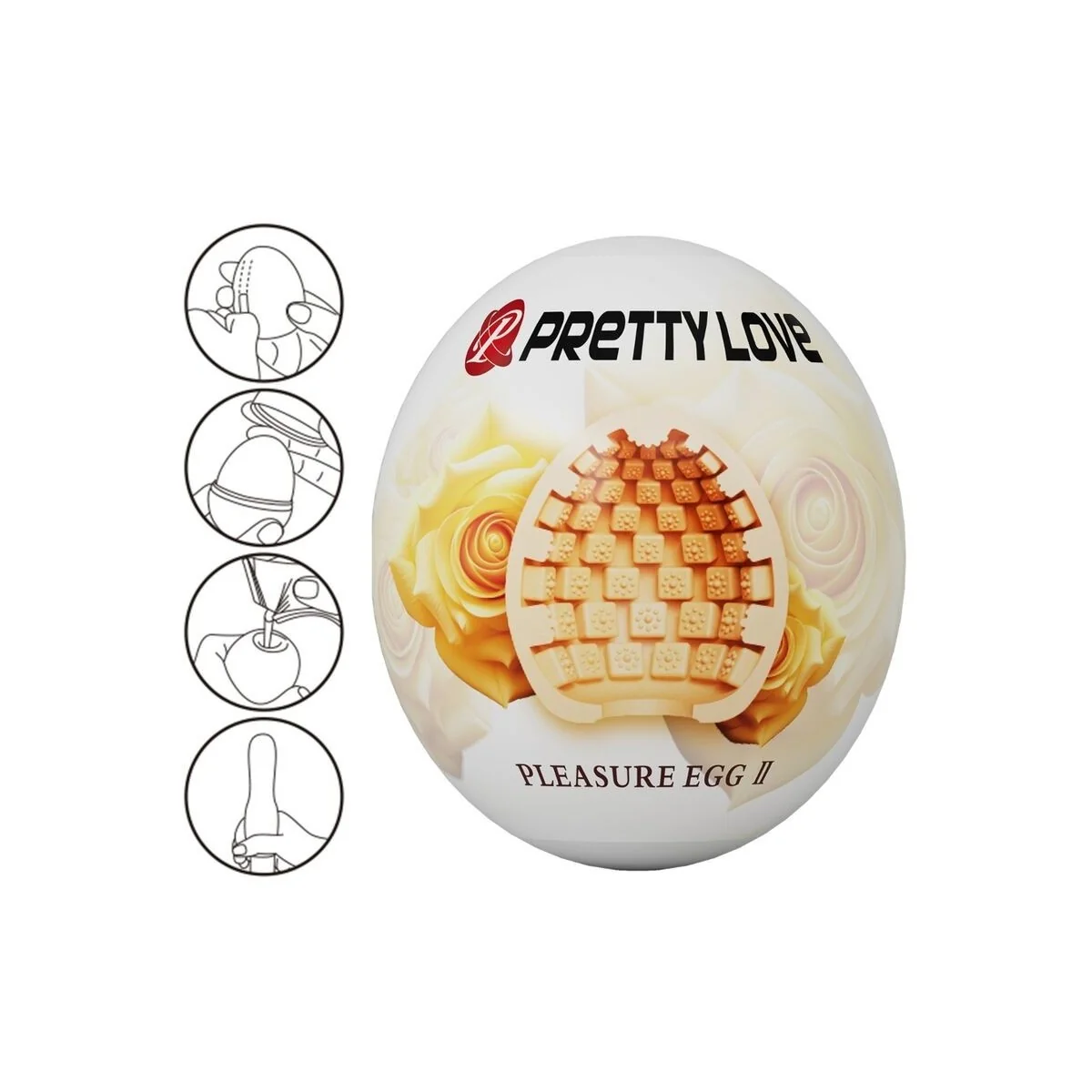 Männlicher Masturbator, Eierfleisch von Pretty Love Flirtation kaufen | Fesselliebe