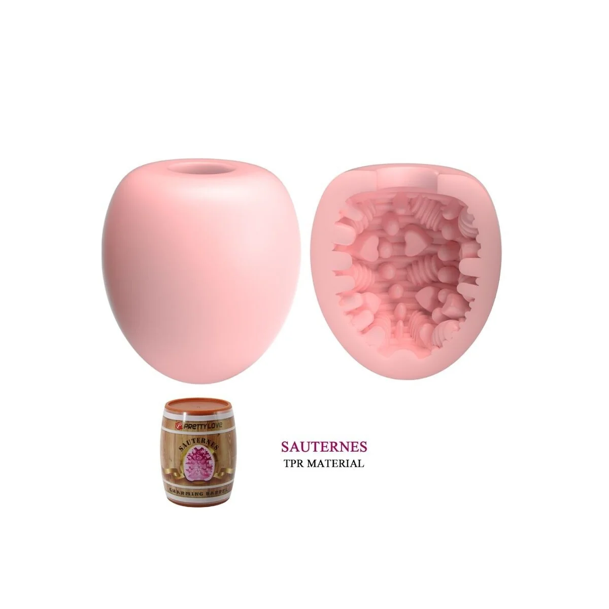 Männlicher Masturbator Ei Rosa Modell 2 von Pretty Love Flirtation kaufen | Fesselliebe