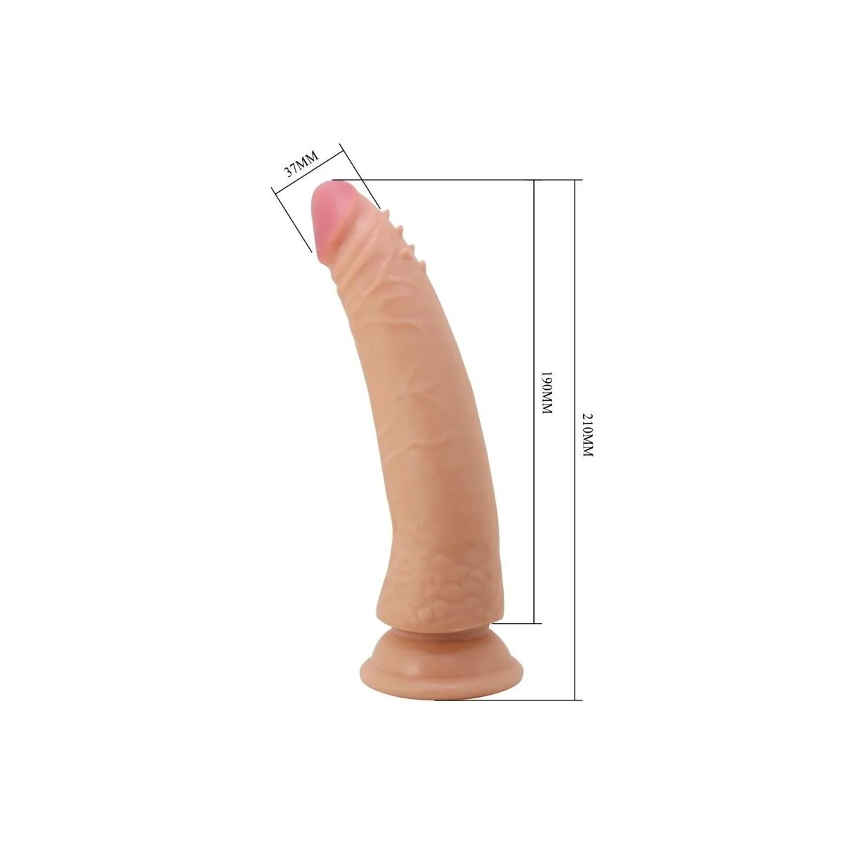 Kable Super realistischer Penis 21 cm Fleischmodell 2 von Pretty Love Flirtation kaufen | Fesselliebe