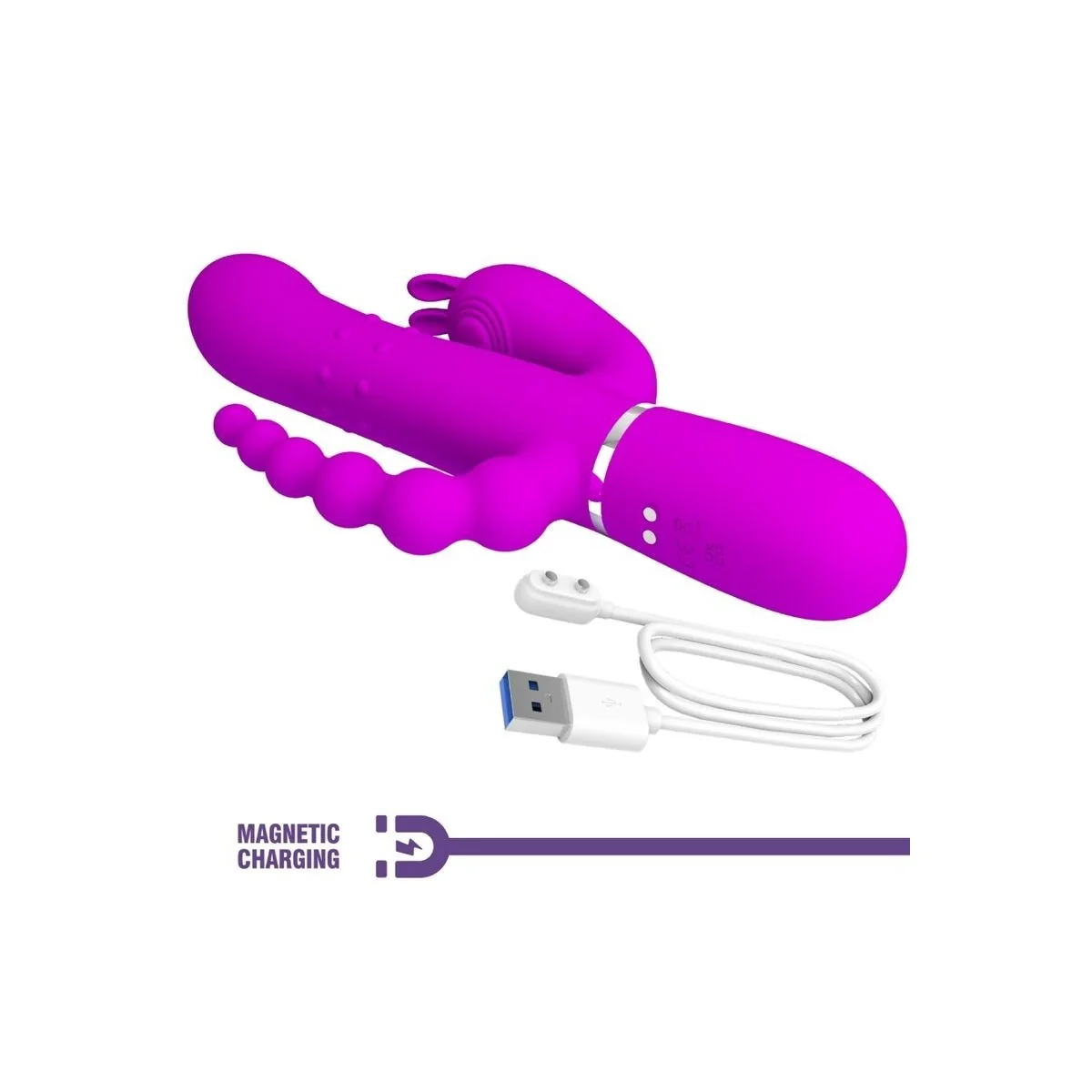 Cammy Triple Vibrator Multifunktion 4 in 1 Rosa von Pretty Love Flirtation kaufen | Fesselliebe