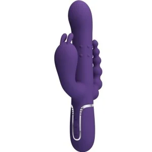 Cammy Triple Vibrator Multifunktion 4 in 1 Lila von Pretty Love Flirtation kaufen | Fesselliebe