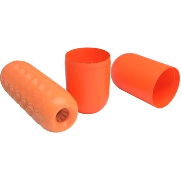 Twin Balls Männlicher Masturbator Orange von Pretty Love Flirtation kaufen | Fesselliebe