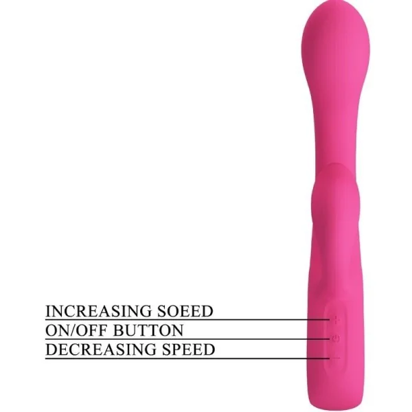 Fritz Rabbit Vibrator 12 Vibrationen Rosa von Pretty Love Flirtation kaufen | Fesselliebe