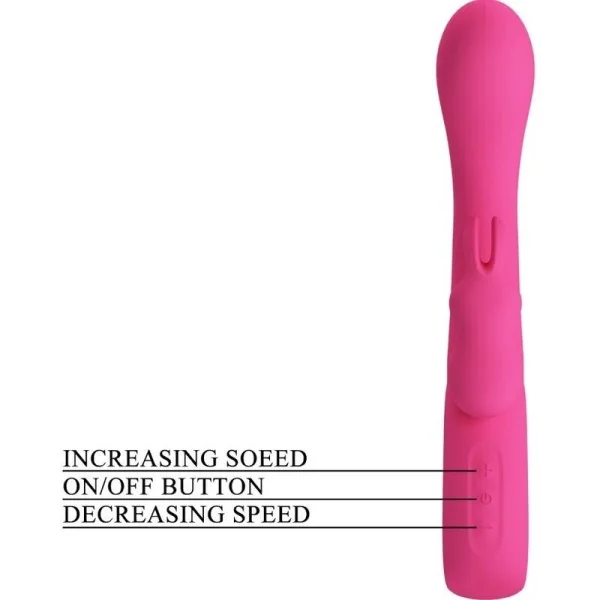 Novak Rabbit Vibrator 12 Vibrationen Rosa von Pretty Love Flirtation kaufen | Fesselliebe