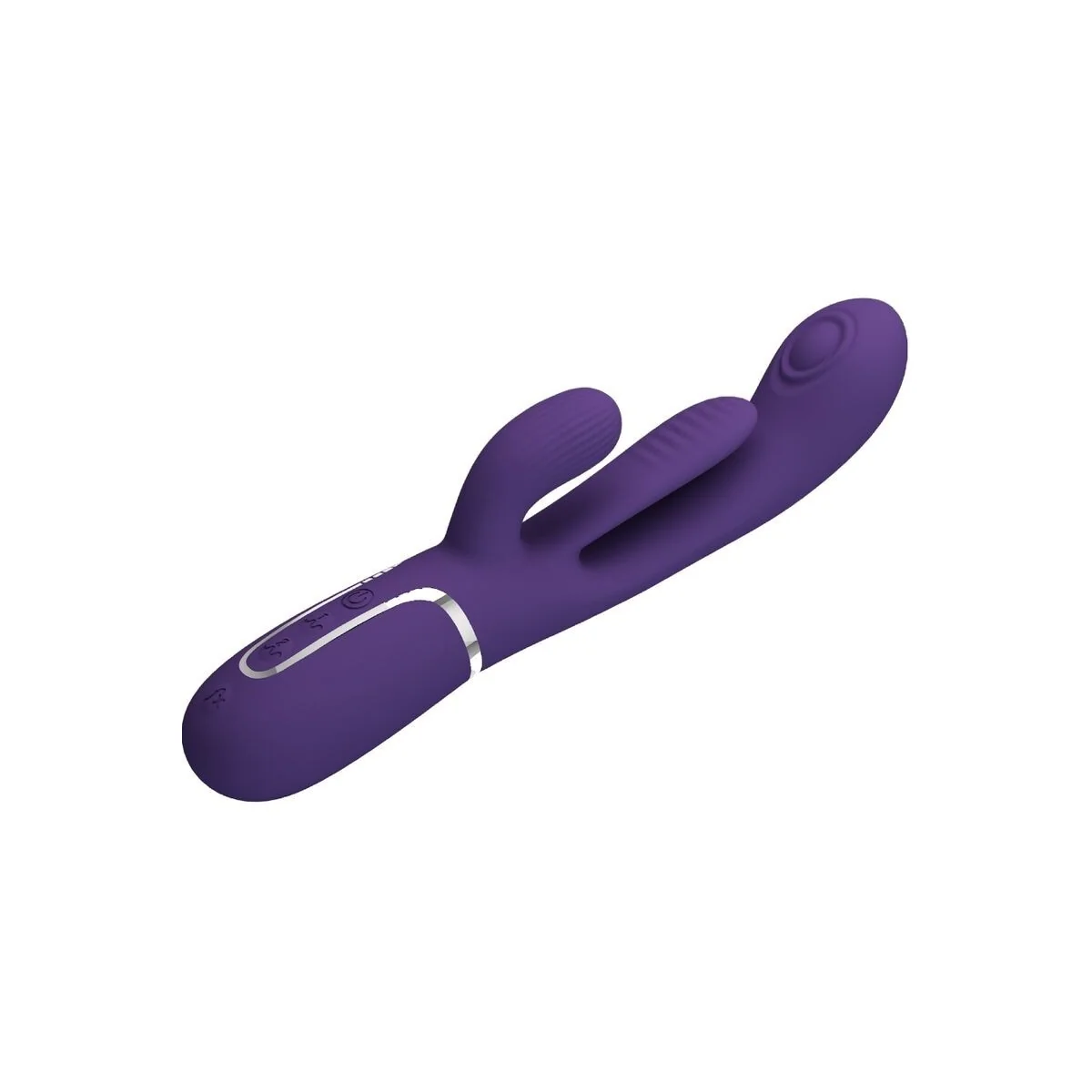 Shania Triple Rabbit Vibrator Multifunktions-Lila von Pretty Love kaufen | Fesselliebe