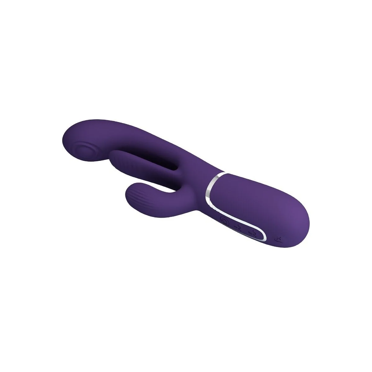 Shania Triple Rabbit Vibrator Multifunktions-Lila von Pretty Love kaufen | Fesselliebe