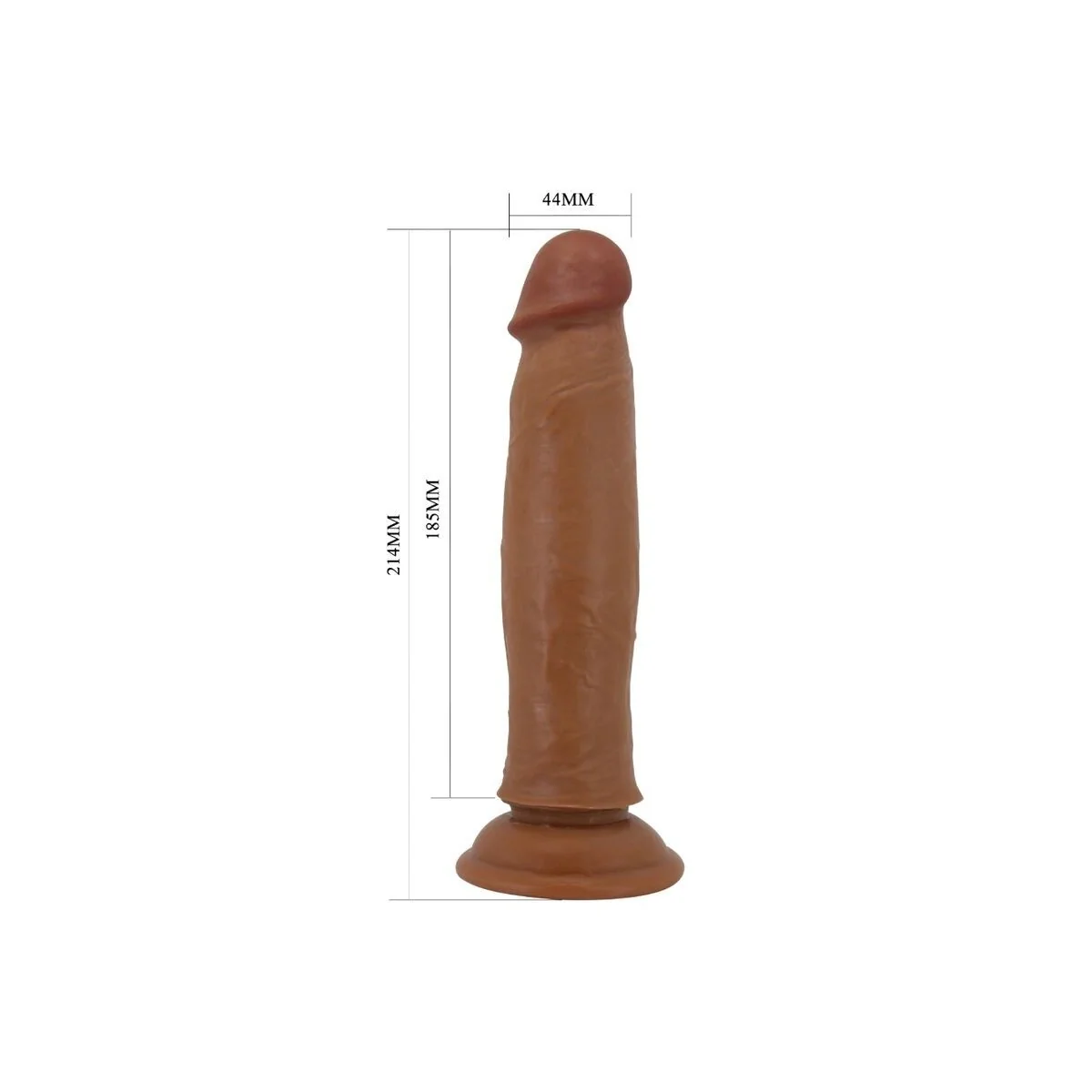 Keon realistischer Dildo 21 cm Braun von Pretty Love kaufen | Fesselliebe