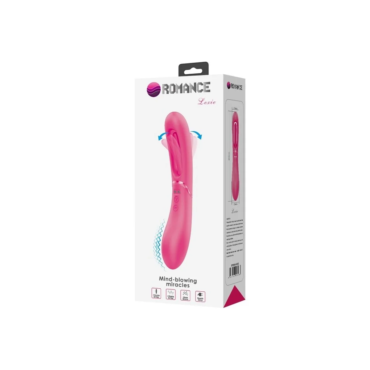 Lexie G-Spot Vibrator 7 Vibrationen Rosa von Romance kaufen | Fesselliebe