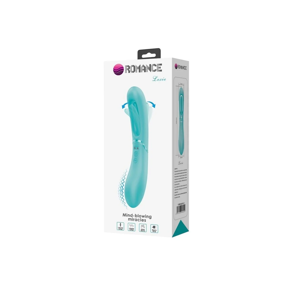 Lexie G-Spot Vibrator 7 Vibrationen Blau von Romance kaufen | Fesselliebe