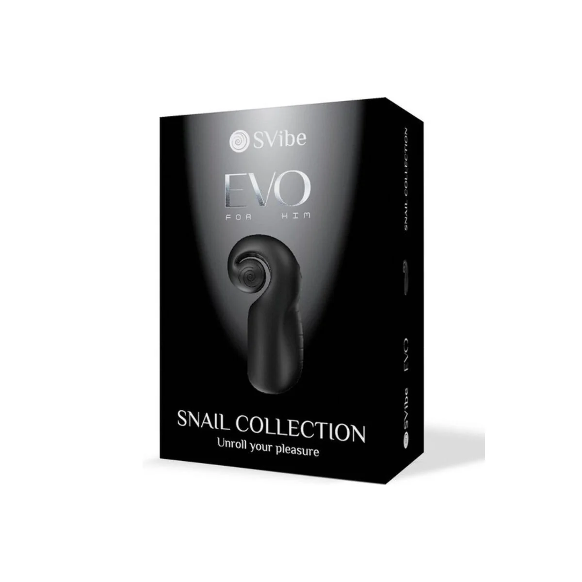 Evo für Ihn Mnnlicher Masturbator Slide Nroll Schwarz von Snail Vibe kaufen | Fesselliebe