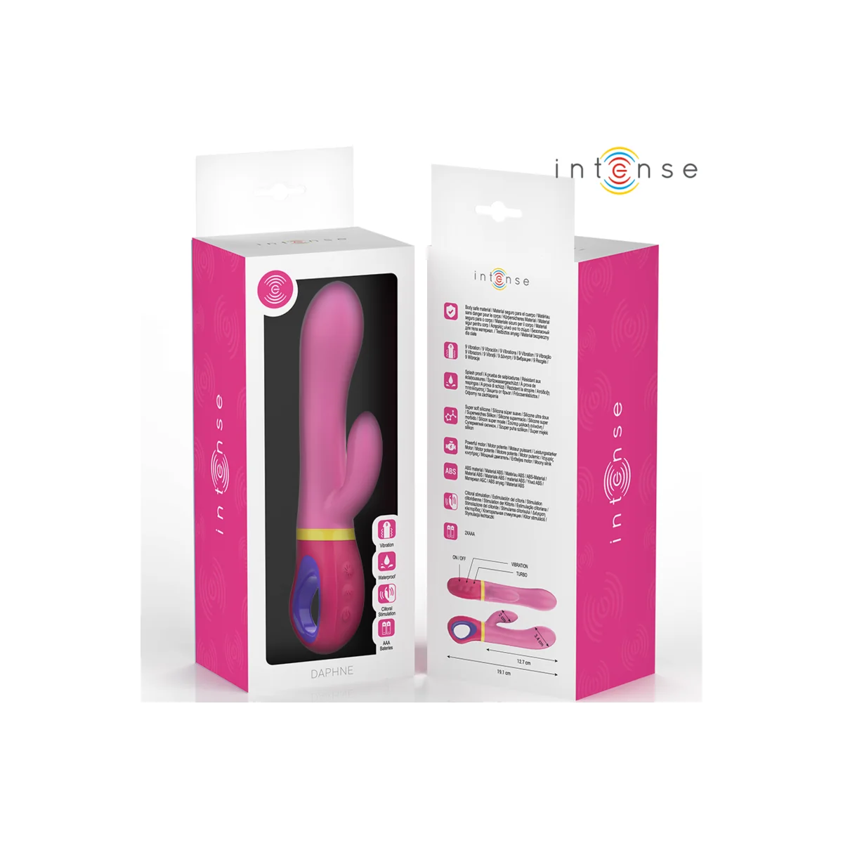 Daphne Pink Rabbit Vibrator von Intense Fun kaufen | Fesselliebe