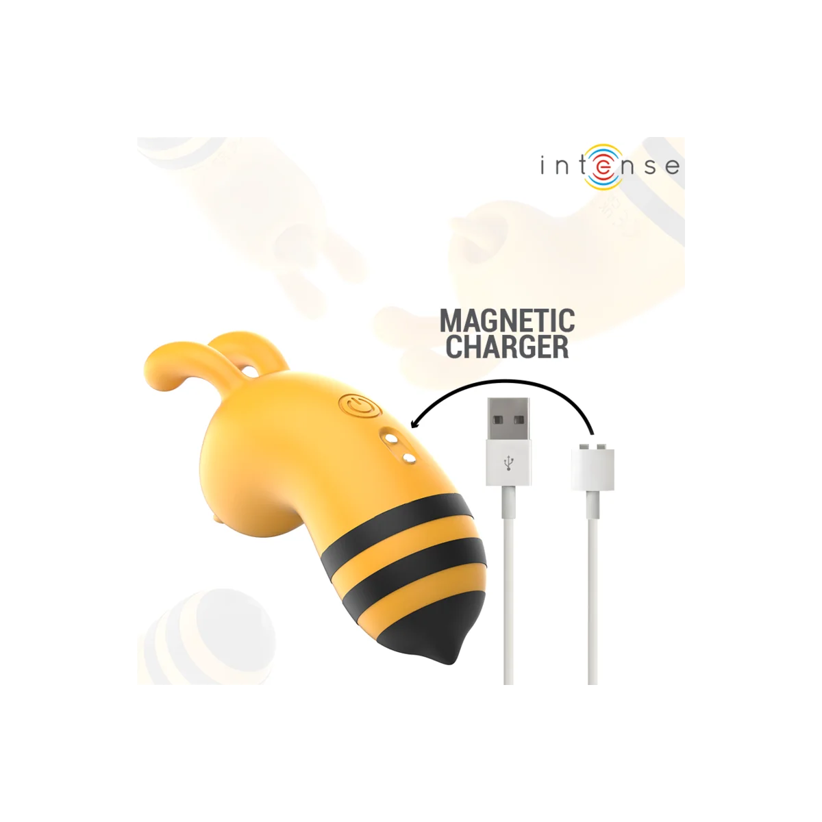 Maya Stimulator Biene Gelb/Schwarz von Intense Fun kaufen | Fesselliebe