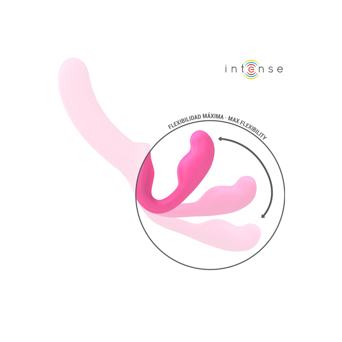 Amy Doppelvibrator 20 cm Rosa mit Fernbedienung von Intense Fun kaufen | Fesselliebe