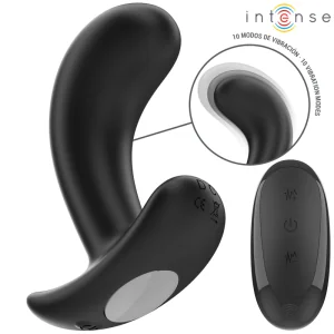 Chandler Anal Plug 10 Vibrationen Schwarz mit Fernbedienung von Intense Anal Toys kaufen | Fesselliebe