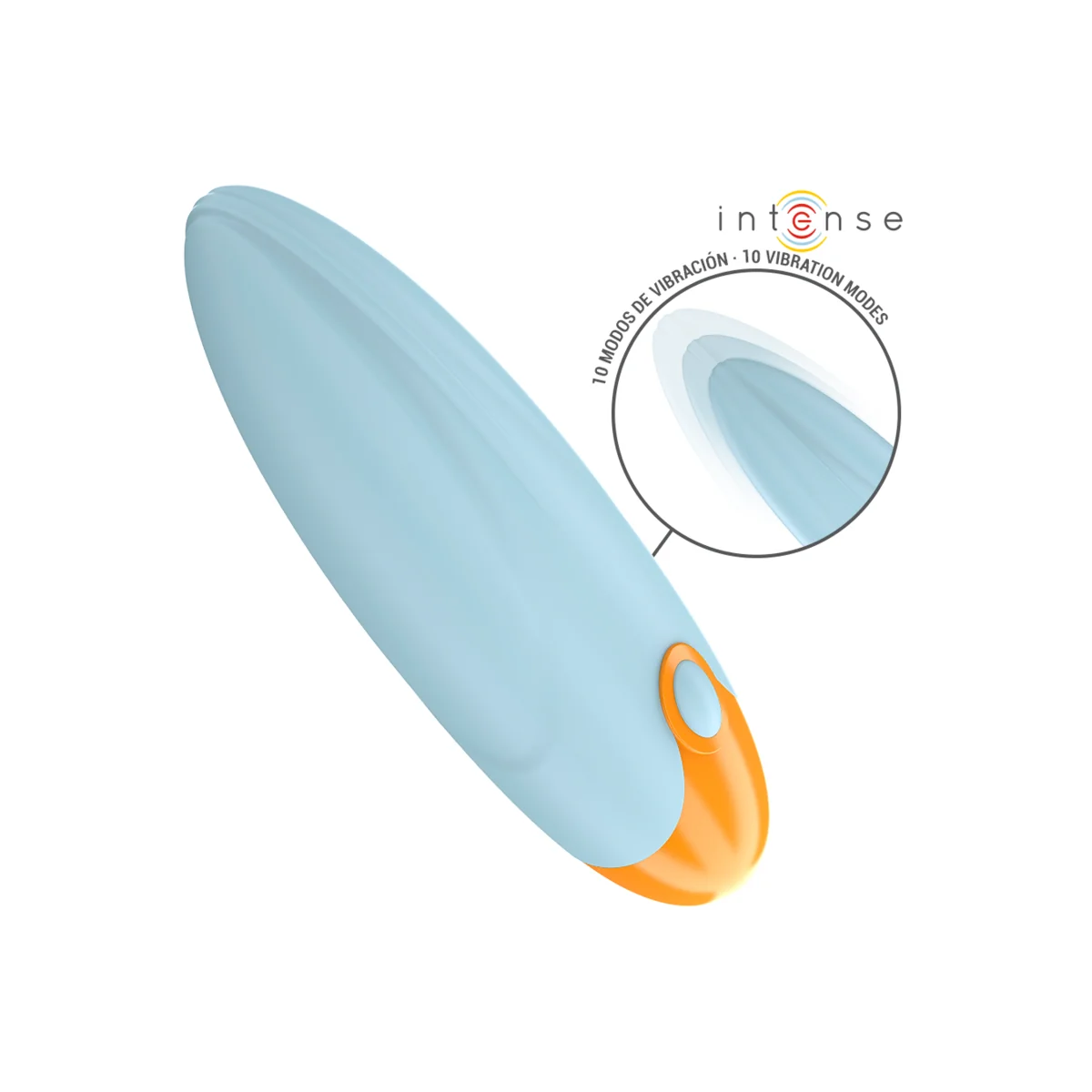 Mike Vibrierender Bullet 10 Vibrationen Blau mit Fernbedienung von Intense Fun kaufen | Fesselliebe