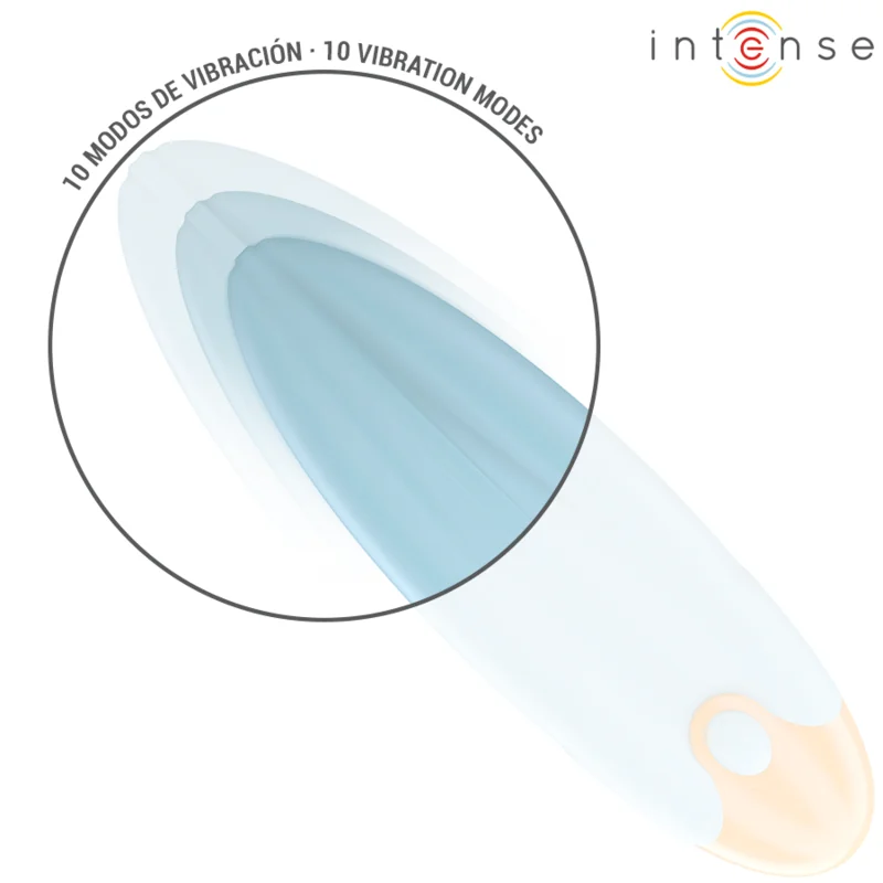 Mike Vibrierender Bullet 10 Vibrationen Blau mit Fernbedienung von Intense Fun kaufen | Fesselliebe 2