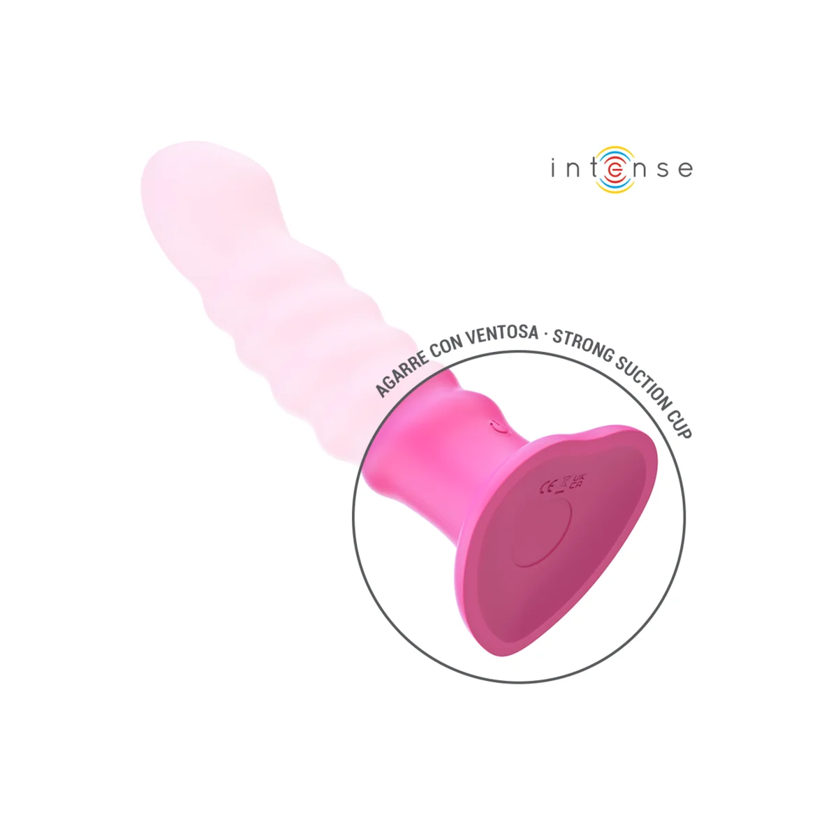 Cindy Vibrator Größe L Spiraldesign 10 Vibrationen Rosa mit Fernbedienung von Intense Fun kaufen | Fesselliebe
