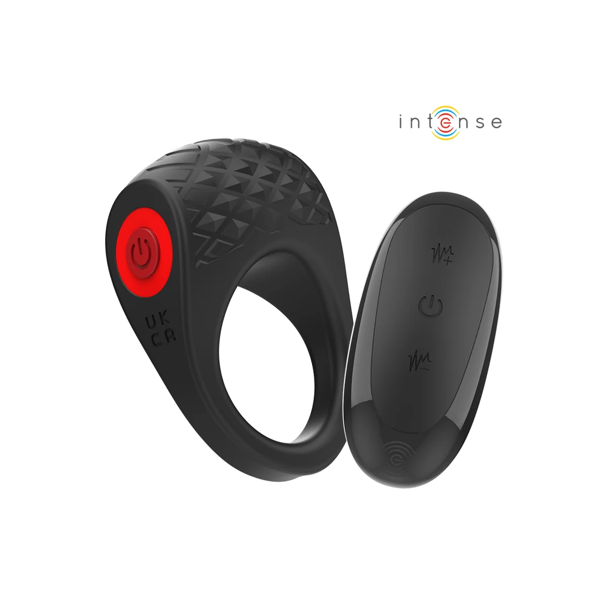Clover Vibrator Penisring 10 Vibrationen Schwarz von Intense Couples Toys kaufen | Fesselliebe