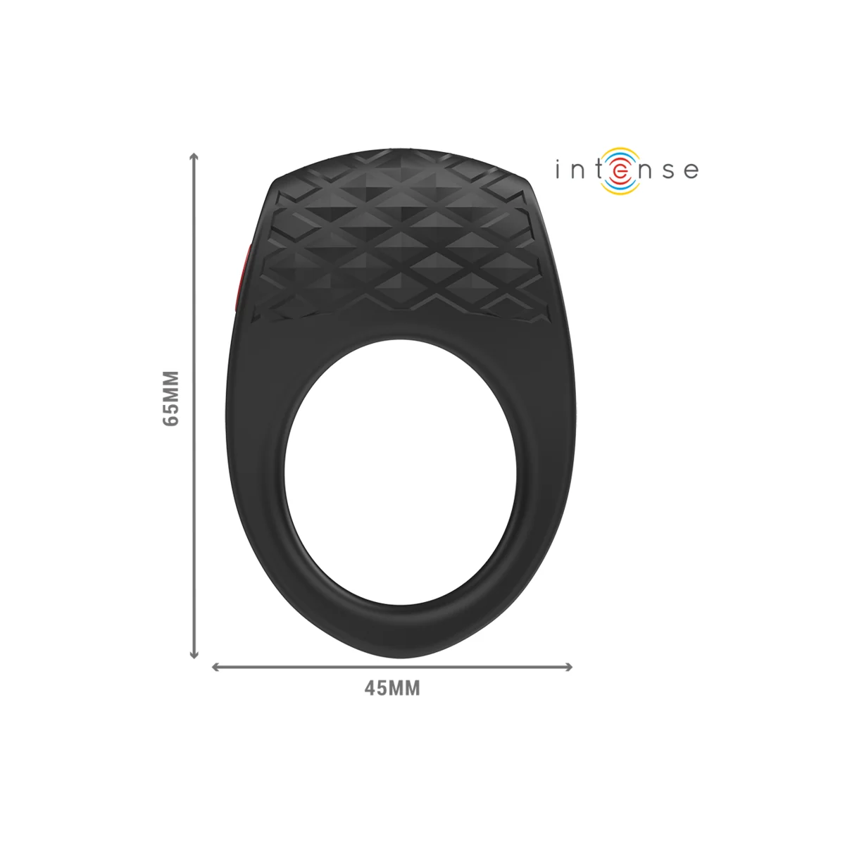 Clover Vibrator Penisring 10 Vibrationen Schwarz von Intense Couples Toys kaufen | Fesselliebe