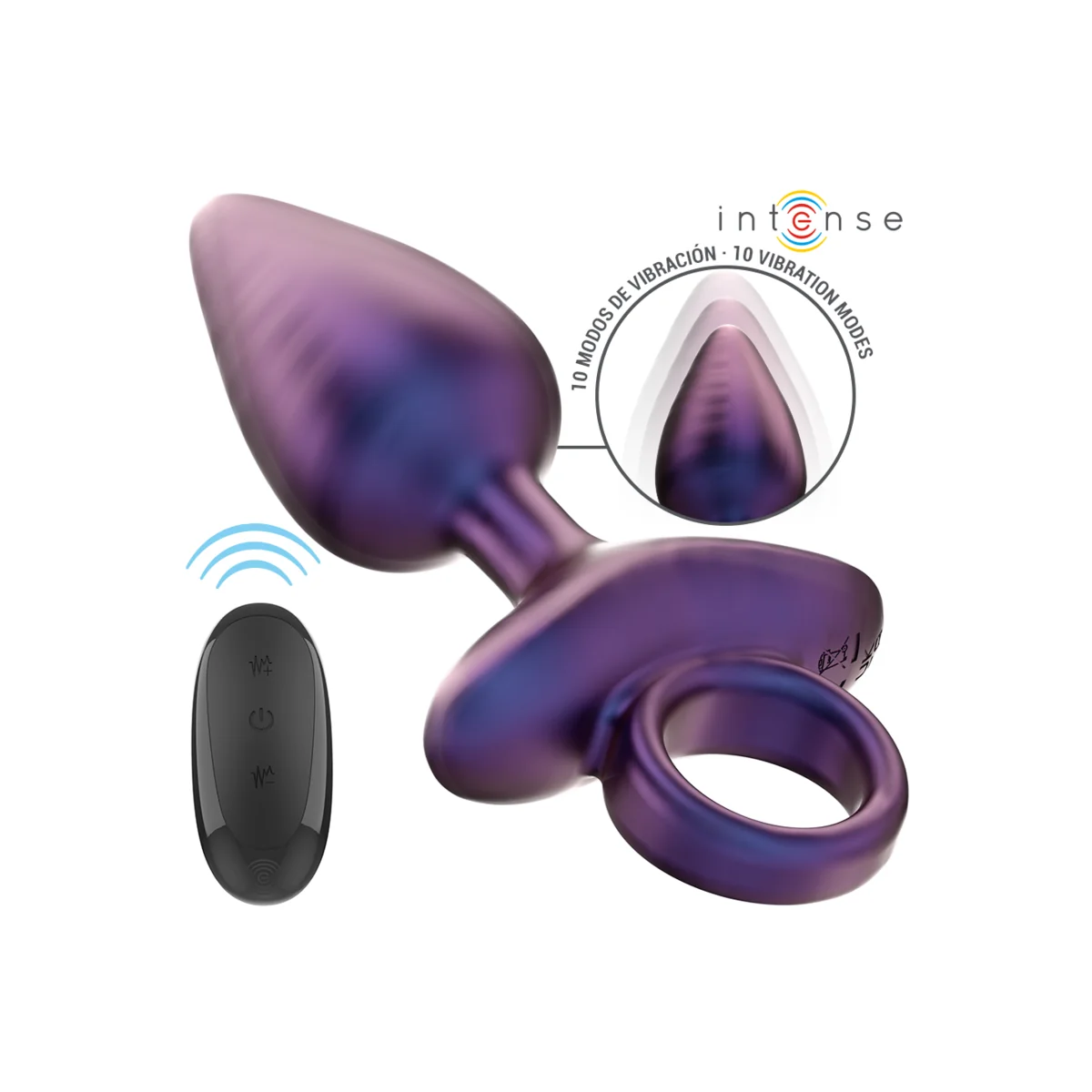 Michael Vibrierender Analstecker Modell 2 mit Fernbedienung von Intense Anal Toys kaufen | Fesselliebe