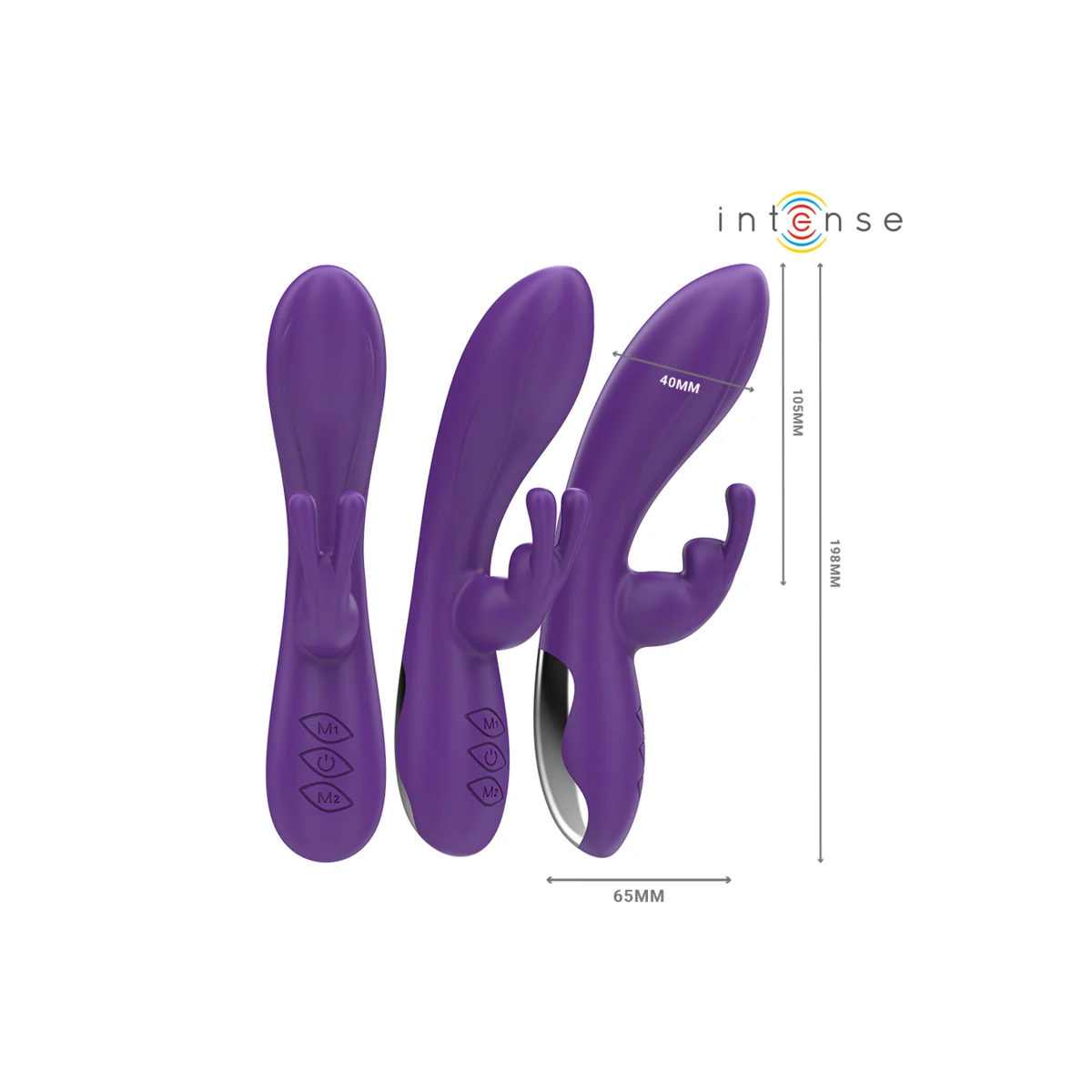 Randall Rabbit Vibrator 10 Vibrationen Lila von Intense Fun kaufen | Fesselliebe