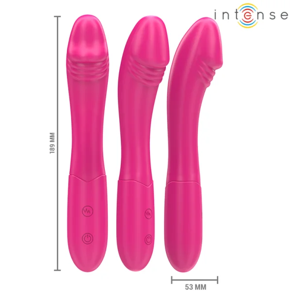 Belinda Vibrator 19 cm Flexibel 10 Vibrationen Rosa von Intense Fun kaufen | Fesselliebe